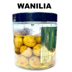 Kulki haczykowe w zalewie Stalomax tonące dipowane 20mm Wanilia