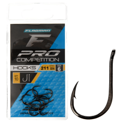 Haczyki Flagman z oczkiem Pro Competition 211 nr. 8 BN 10szt
