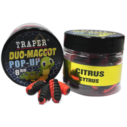 Bait Traper Duo Maggot Pop-up 8mm - Citrus