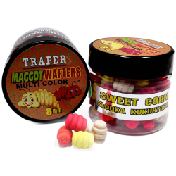 Köder Traper Mix Maggot Wafters 8mm - Süßer Mais