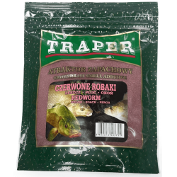 Lockstoff für Köder Traper 250g - Rote Würmer