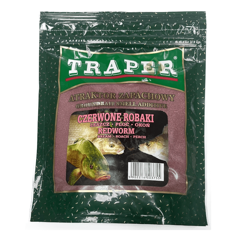 Lockstoff für Köder Traper 250g - Rote Würmer