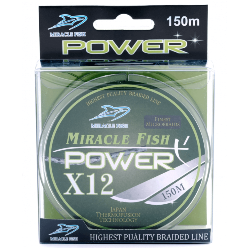 Splétaný vlasec Octa X12 Zelený 0,20mm 150m