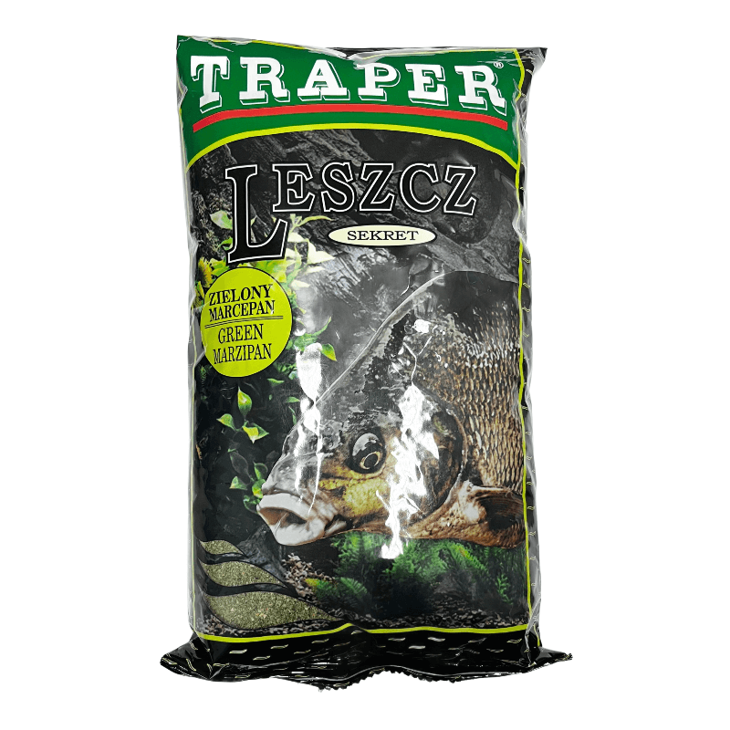 Zanęta Wędkarska Traper Sekret - Leszcz Zielony Marcepan 1kg