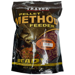 Gotowy Pellet Traper Method Feeder Ready 2mm - Ochotka / Białe Robaki 500g