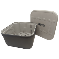 Pudełko do namaczania pelletu z sitkiem Feeder Bait 1,9l