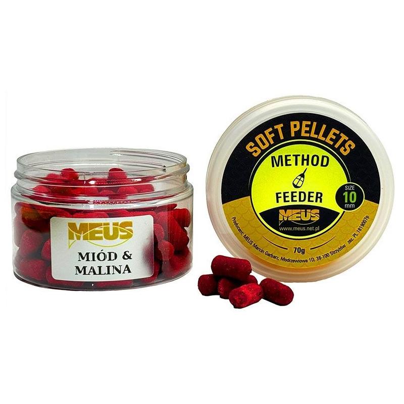 Pellet miękki na włos Meus Soft 10mm - Miód Malina