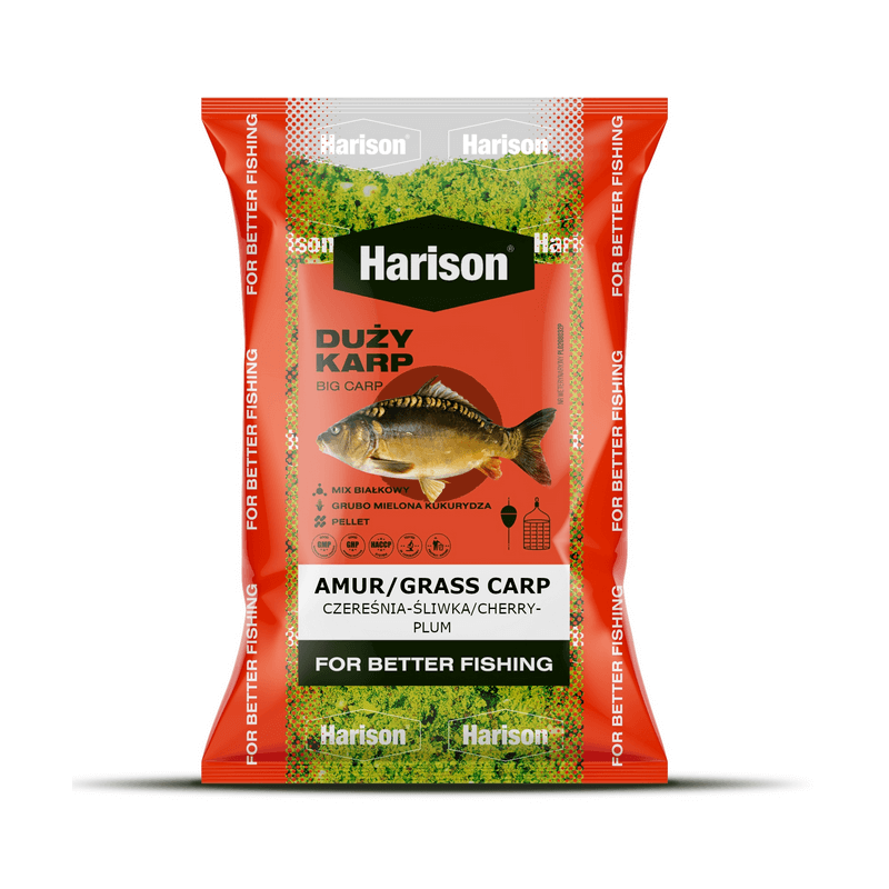 Karpfenköder Harison Großer Karpfen - Graskarpfen 3kg