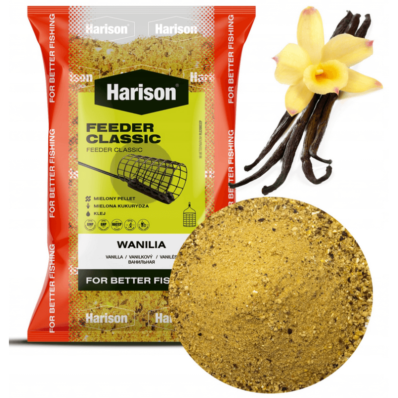 Fishing groundbait Harison Feeder Classic - Vanilla 3kg