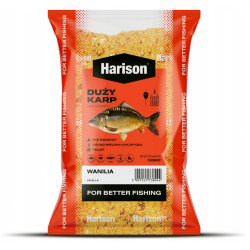 Harison Large Carp Fishing Groundbait - Vanilla 1kg