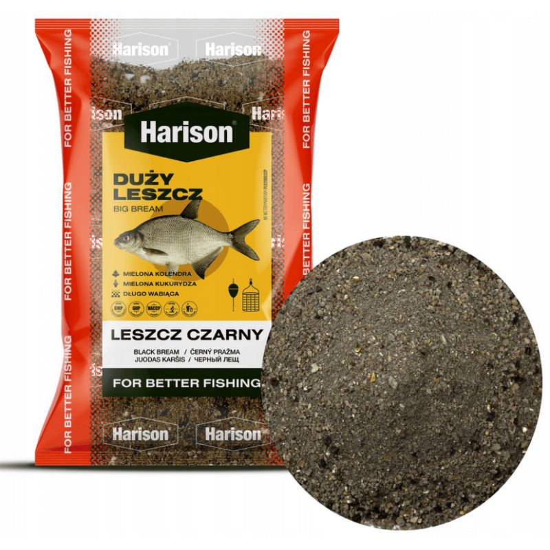 Fishing bait Harison Big Bream - Black 3kg