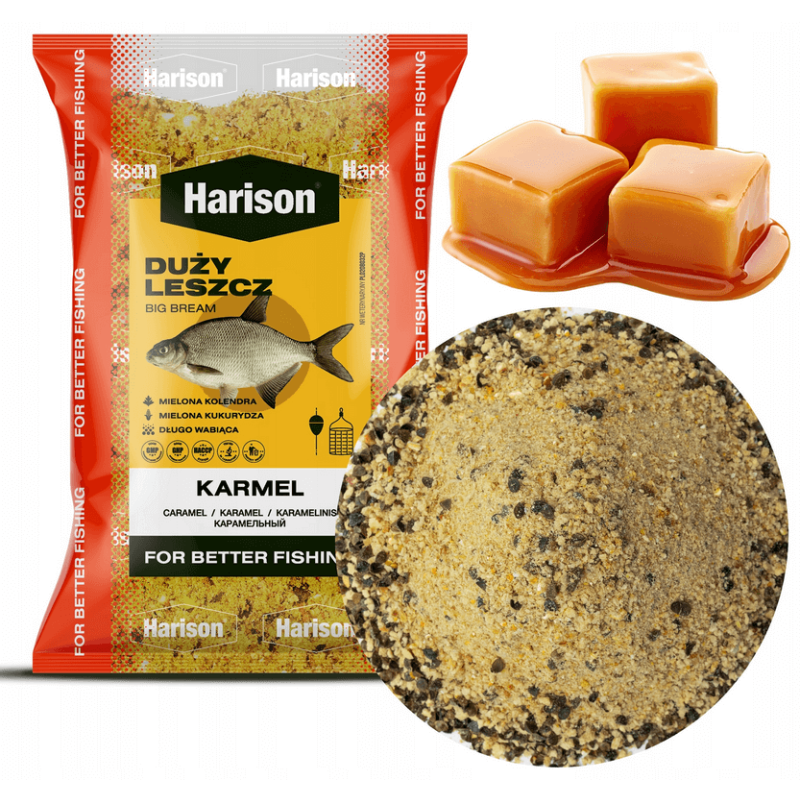Fishing groundbait Harison Big Bream - Caramel 3kg