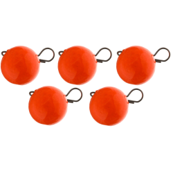 Czeburaszka Ołowiana Flagman Swing Ball Head Orange 5g 5szt