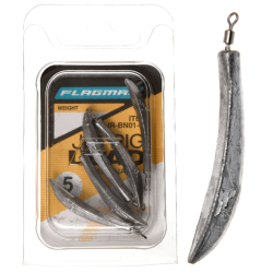 Flagman Jig Rig Banana Sinker 5pc - 10g