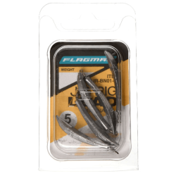 Flagman Jig Rig Banana Spinning Weight 5pc - 8g