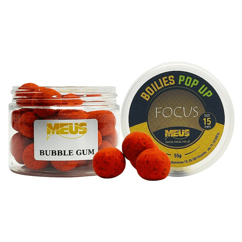 Kulki pływające Meus Pop Up Focus 15mm - Guma Balonowa