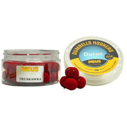 Karpfenköder Meus Dumbells 15/18mm - Erdbeere