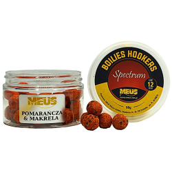 Kulki haczykowe Meus Spectrum 12mm - Pomarańcza Makrela