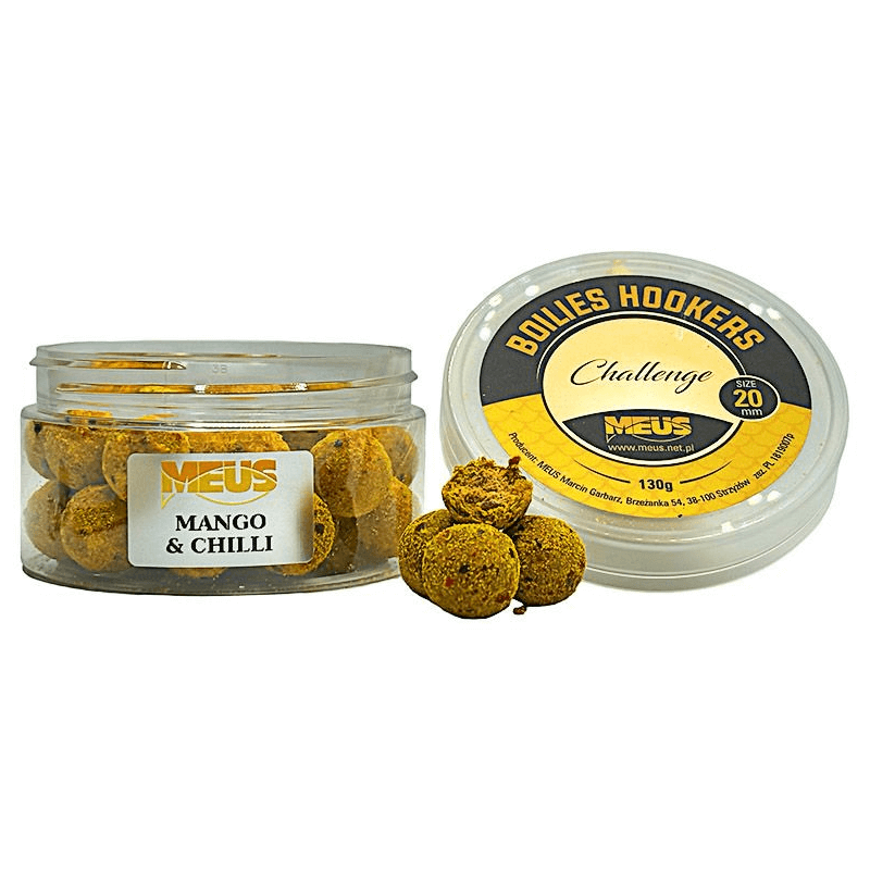 Meus Challenge 20mm Hookbaits - Mango Chilli