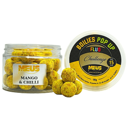 Meus Fluo Pop Up Floating Balls 15mm - Mango Chilli