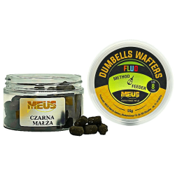 Meus Dumbells Fluo Wafters 8mm Köder - Schwarze Muschel