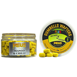 Meus Dumbells Fluo Wafters 8mm Köder - Mango Chili