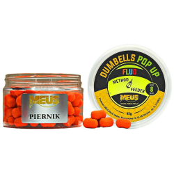 Návnada Meus Dumbells Fluo Pop Up 8mm - Perník