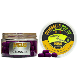 Meus Dumbells Fluo Pop Up Köder 8mm - Knoblauch