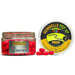 Przynęta Meus Dumbells Fluo Pop Up 8mm - Ochotka