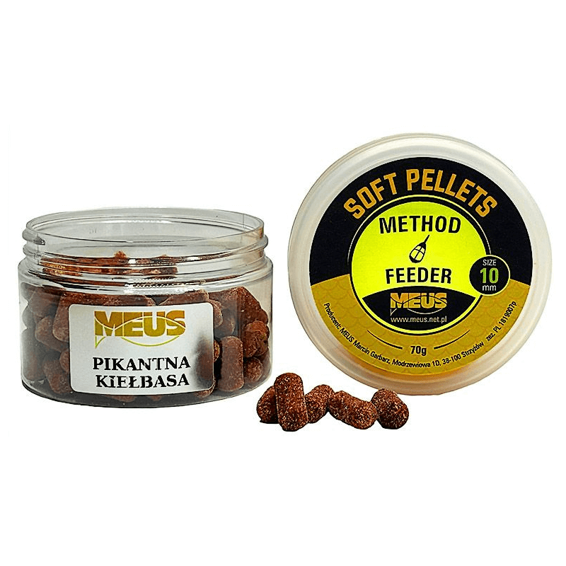 Pellet miękki na włos Meus Soft 10mm - Pikantna Kiełbasa