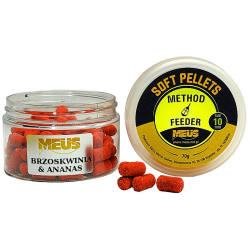 Meus Soft Hookbait Pellet 10mm - Peach Pineapple