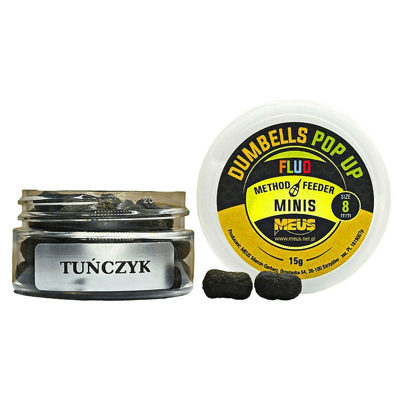 Meus Dumbells Fluo Pop Up Köder 8mm - Thunfisch Minis