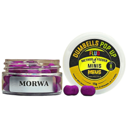 Przynęta Meus Dumbells Fluo Pop Up 8mm - Morwa Minis