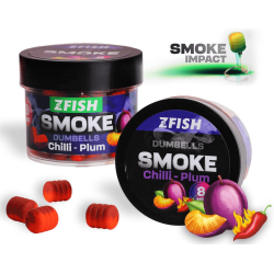 Dumbells Zfish Smoke Pop-up 8mm - Chili / Pflaume