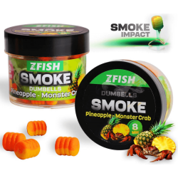 Dumbells Zfish Smoke Pop-up 8mm - Ananas / Krabbe