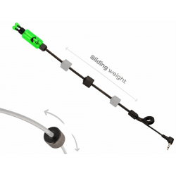 ZFish Hanger Bonito Light Bobbin - Yellow Bite Alarm