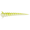 Guma Westin Greedy Worm 5.5cm 8szt - White / Chartreuse