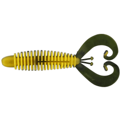 Guma Westin RingCraw 6cm 8ks - Black / Yellow