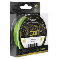 Plecionka spinningowa Delphin OctaCON X8 135m Fluo Zielona 0,16mm