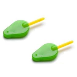 Bissanzeiger Extra Carp mit Leuchtstab 2Stk Grün