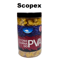 Kukuřice na lov kaprů Carp Seeds do PVA - Scopex 400ml