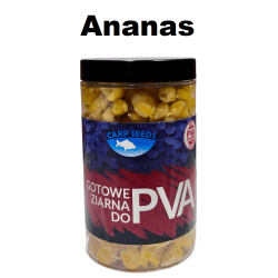 Körnermais für Karpfen, zum Anfüttern, Carp Seeds, Ananas 400ml