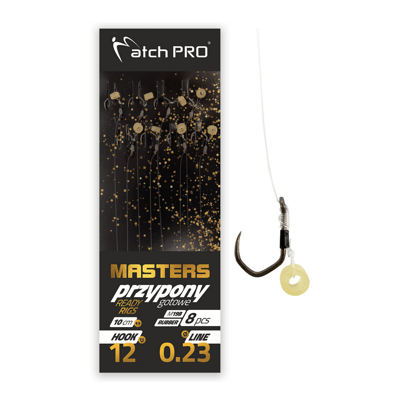 Method Leaders MatchPro Masters with elastic M19B nr8 10cm - Barbless