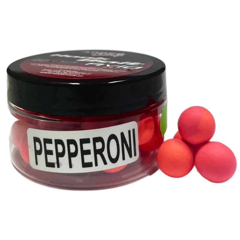 Adder Carp Avid Pop Up Kugeln 14mm - Pepperoni