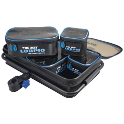 Lorpio EVA Organizer für Köder und Futter mit Rahmen 45cm
