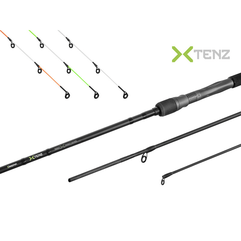 Prut Delphin Feeder Xtenz 330-360cm 60g 3-díly