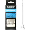 Neco Method Leaders braided 10cm with Needle 12 - barbed