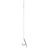 Neco Method Leaders braided 10cm with Needle 12 - barbed