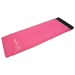 Women's fishing sleeping bag Delphin Queen pink 220x80cm