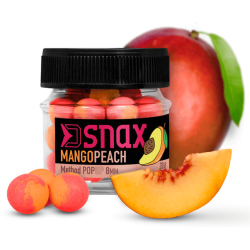 Delphin D-Snax Feeder Pop-up kuličky 12mm - Mango / Broskev